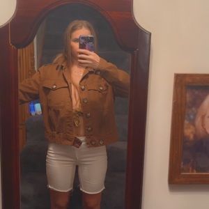 Free People brown jacket
